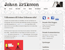 Tablet Screenshot of johane.se